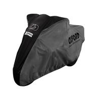 Funda para moto de interior DORMEX, negra/gris, talla XL