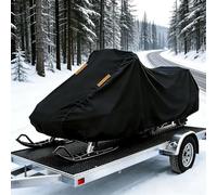 Funda para Moto de Nieve Bearcat 660 WideTrack,Cubiertas Impermeables para Motos remolcables,Cubierta para Trineo al Aire Libre Tela 300D Impermeable y Resistente a los Rayos UV