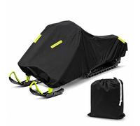 Funda para Moto de Nieve para Polaris Titan SP 2018-2026+ | 210D Oxford Exterior Impermeable Antipolvo y Resistente UV con Tiras Reflectantes Hebillas Cordón y Bolsa de Almacenamiento