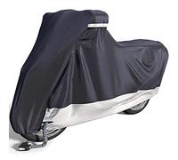 Funda para Moto de Velmia, Cubre Moto Impermeable para Interior y Exterior [Tamaño XXL] Manta de Scooter para el Invierno, Protege la Pintura y es Resistente al Calor, la Lluvia, el Polvo