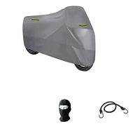 Funda para moto Honda Deauville 650 con parabrisas y maletero, impermeable de nailon, funda universal 295 x 105 x 127 cm