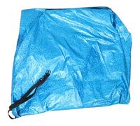Funda para Motocicleta y Scooter, Lona Azul Anti-uv | Protección contra Lluvia, Polvo y Barro, Uso Exterior en Garaje o Patio, Tejido Resistente