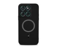 Funda para Motorola Edge 60 Pro, combinación de textura 3D y material de cuero PU, accesorios Mag Safe con imanes integrados, compatible con la funda magnética para coche Motorola Edge 60 Pro