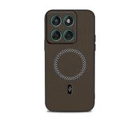 Funda para Motorola Edge 60 Pro, combinación de textura 3D y material de cuero PU, accesorios Mag Safe con imanes integrados, compatible con la funda magnética para coche Motorola Edge 60 Pro