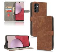Funda para Motorola Moto E15/G05, absorción de golpes, piel suave de primera calidad, con función atril, tarjetero, ranura para identificación, funda protectora delgada con tapa para Motorola Moto