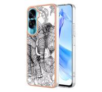 Funda para Motorola Moto G15/G15 Power, a prueba de golpes, brillante, Motorola Moto G15/G15 Power, antideslizante, delgada, rígida, parachoques de mármol, funda de silicona protectora contra caídas