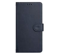 Funda para Motorola Moto G35 Funda Premium Piel Resistente a Golpes Wallet Funda de Cuero Funda Magnética Funda Silicona Grip Cover Bumper TPU Case para Teléfono Móvil Motorola Moto G35 Azul