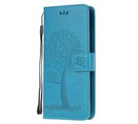 Funda para Motorola Moto G55, a prueba de golpes, de piel sintética, con tapa para teléfono móvil, diseño de búho en relieve, suave TPU, con tarjeteros, cierre magnético, soporte para Motorola Moto