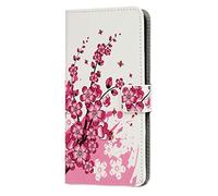 Funda para Motorola Moto G55, pintada en 3D, a prueba de golpes, de piel sintética, con función atril magnético, soporte para tarjetas de identificación, funda protectora de TPU para Motorola Moto