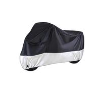 Funda para Motos Cubierta para Toldo De Motocicleta Impermeable A Prueba De Lluvia A Prueba De Polvo Caja para Bicicleta Tienda De Campaña(Silver,M for 160-180cm)