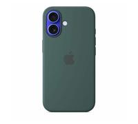 Funda de silicona Apple iPhone 16 con MagSafe (verde mar)