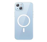 Funda para móvil Baseus Crystal Series Transparente Magnética + vidrio templado para iPhone 14 Plus