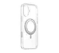 Funda para móvil Baseus SkyRing 360° magnética transparente con soporte para iPhone 16