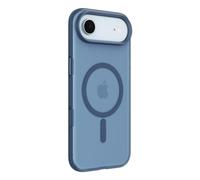 Belkin SheerForce Grip Funda iPhone Air Compatible con MagSafe, Diseño Ultrafino, Bandas Laterales Antideslizamiento, Carcasa Magnética, Transparente y Resistente a los Golpes para iPhone - Azul
