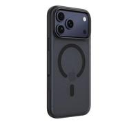 Funda para móvil Belkin SheerForce tipo cover case reciclada negra con MagSafe para iPhone 17 Pro Max
