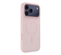 Funda para móvil Belkin SheerForce tipo cover reciclada rosa anticaídas compatible MagSafe para iPhone 17 Pro Max