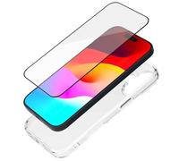 Funda para móvil BigBen Connected Pack 2 en 1 TPU transparente con protector para iPhone 17