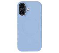 Funda para móvil BigBen Connected Silicona Mate Azul Celeste MagSafe para iPhone 17