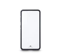 Funda para móvil Black Rock 360° Glass Cover aluminio y cristal negro transparente para Galaxy S26
