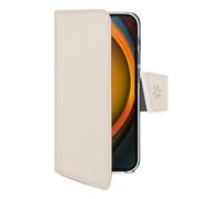 Funda para móvil Celly WALLY cartera piel sintética arena con soporte para iPhone 17 Pro
