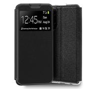 Funda para móvil Cool Flip Cover Libro Polipiel Negro con carcasa TPU para POCO M7