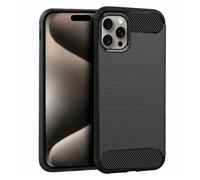 FUNDA COOL IPHONE 15 PRO MAX CARBON NEGRO