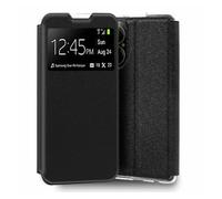 Cool Flip Cover Funda de Libro Lisa Negra para Realme C67