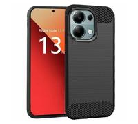 Cool Carcasa Negra Carbono para XiaomiXiaomi Redmi Note 13 Pro / Xiaomi Redmi Note 14S / Poco M6 Pro