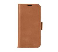 Funda Folio - DBRAMANTE1928 - Copenhague 3 - Compatible con iPhone 16 - Cuero Marrón - Cierre Magnético