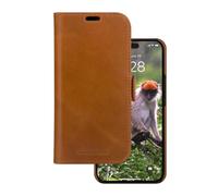Funda para móvil dbramante1928 Lynge Folio cuero marrón para iPhone 13-17e