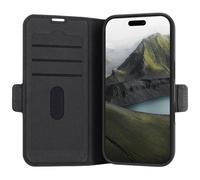 Funda para móvil dbramante1928 Oslo Pro Folio Plástico Negra con cierre magnético para iPhone 16 Pro