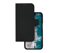 Funda para móvil dbramante1928 Stockholm Folio Negra con cierre magnético para iPhone 17e/16e/15/14/13