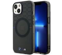 Funda BMW iPhone 14, Gris - Pattern MagSafe