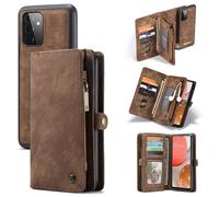 Funda para Móvil Funda para Samsung Galaxy A72 5G Funda con Tapa Estuches Marrón