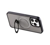 Funda para móvil Joyroom JR-BP004 Magnética Soporte Mate Negra para iPhone 15 Pro Max