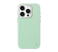 Funda para móvil Joyroom PN-14F2 Starry Case piel sintética verde para iPhone 14 Pro