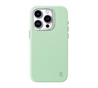 Funda para móvil Joyroom PN-15F4 Starry Case resistente con cristales verde para iPhone 15 Pro Max