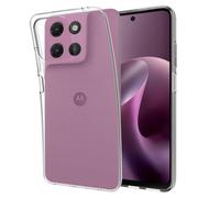 Funda para móvil Just in Case Cover case TPU transparente para Motorola Moto G17 y G17 Power