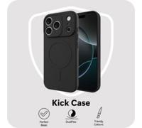 Funda protectora Kick MagSafe para iPhone 17 Pro Max, negro