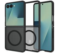 Funda para móvil Just in Case Libro Monocromo de fácil aplicación para Samsung Galaxy Z Flip7