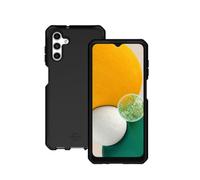 Funda para móvil Mobilis Spectrum carcasa rígida plástico reciclado negra para Galaxy A13 5G y A04S
