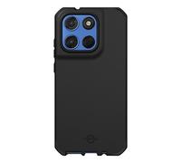 Funda para móvil Mobilis Spectrum_R Cover resistente antibacteriana negra para Motorola Moto G67