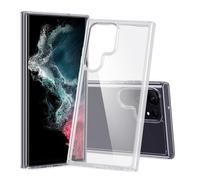 Funda para móvil Nevox StyleShell SHOCKFlex Cover Policarbonato TPU Transparente para Samsung Galaxy S24 Ultra