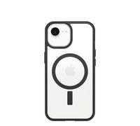 Funda para móvil OtterBox React MagSafe Cover TPU y policarbonato negro transparente para iPhone 17e/16e/15/14/13