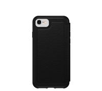 Funda para móvil OtterBox Strada Folio Cuero Negro con cierre magnético para iPhone SE 2ª gen/8/7