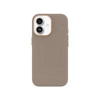 Otterbox Symmetry Series Cactus Leather MagSafe Funda para iPhone 17, a Prueba de Golpes, a Prueba de caídas, Funda Fina Protectora, Testada 3X con estándares Militares anticaídas, Gris