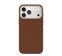 Funda para móvil OtterBox Symmetry Cactus Leather Cover case piel marrón para iPhone 17 Pro Max