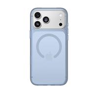 Otterbox Symmetry Series Clear MagSafe Funda para iPhone 17 Pro MAX, Resistente a Golpes y caídas, Funda Protectora Fina, Testada 3X con los estándares Militares anticaídas, Transparente/Azul