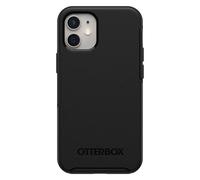 Funda para móvil OtterBox Symmetry Cover Policarbonato Negra Antimicrobiana para iPhone 12/12 Pro