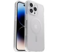 Funda para móvil OtterBox Symmetry+ Cover Policarbonato Transparente Antimicrobiana para iPhone 14 Pro Max